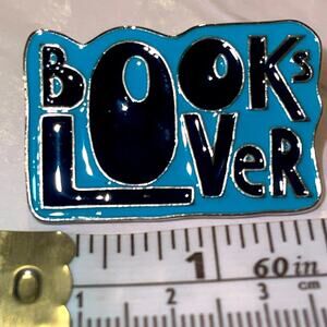 Books Lover Pin Brooch